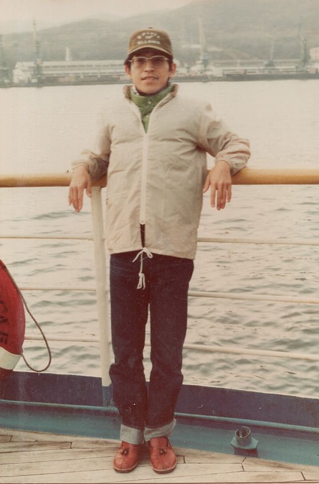 ナホトカ港にて