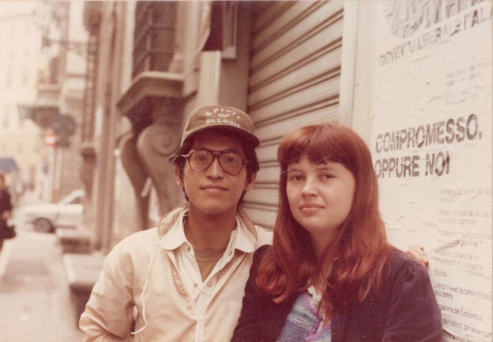 スウェーデン人の旅人と遭遇