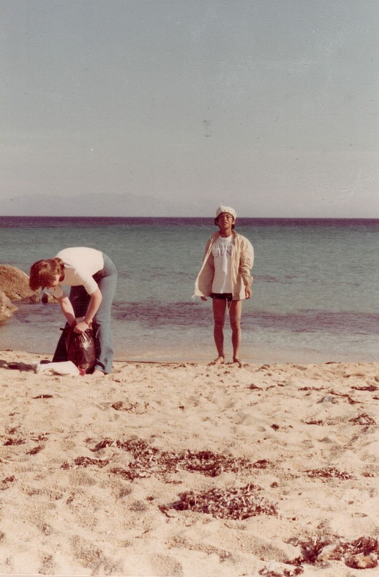 ミコノス島のビーチ